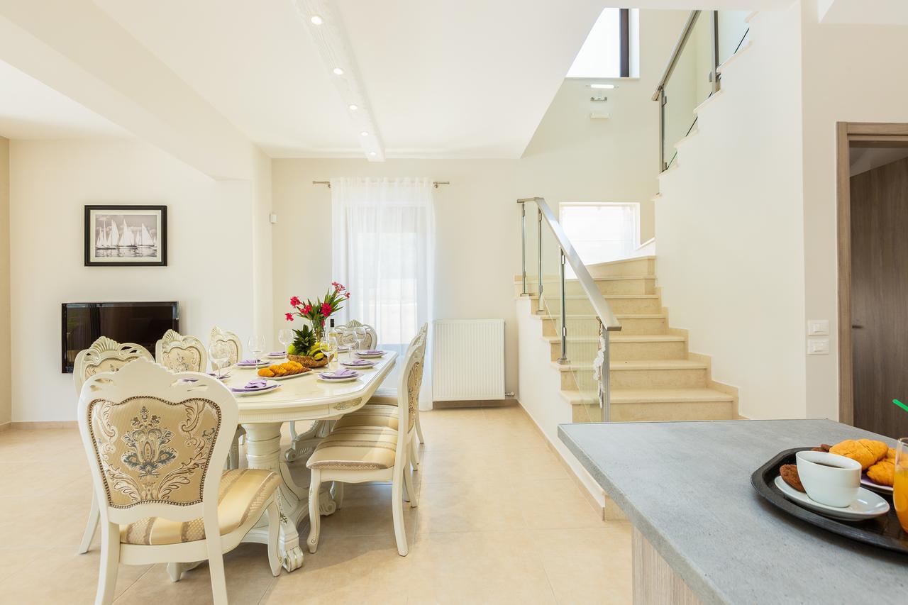 Eudora Luxury Stone Villa Almirida Exterior foto